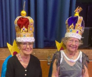 Carol and Aimee, queen and queen of the hop 2024